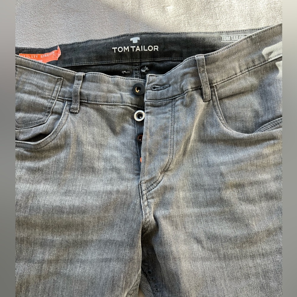 Gray slim fit  jeans